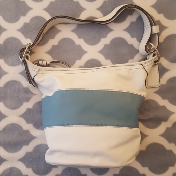 Coach Bucket Bag - Color Block - Picture 1 of 8